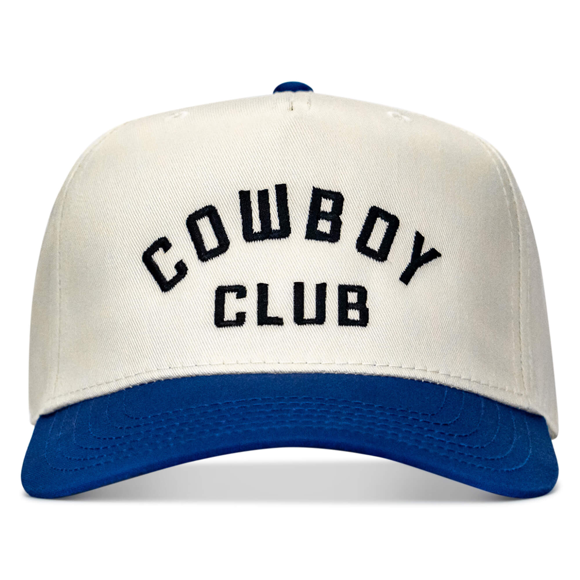 cowboy club blue collar hat