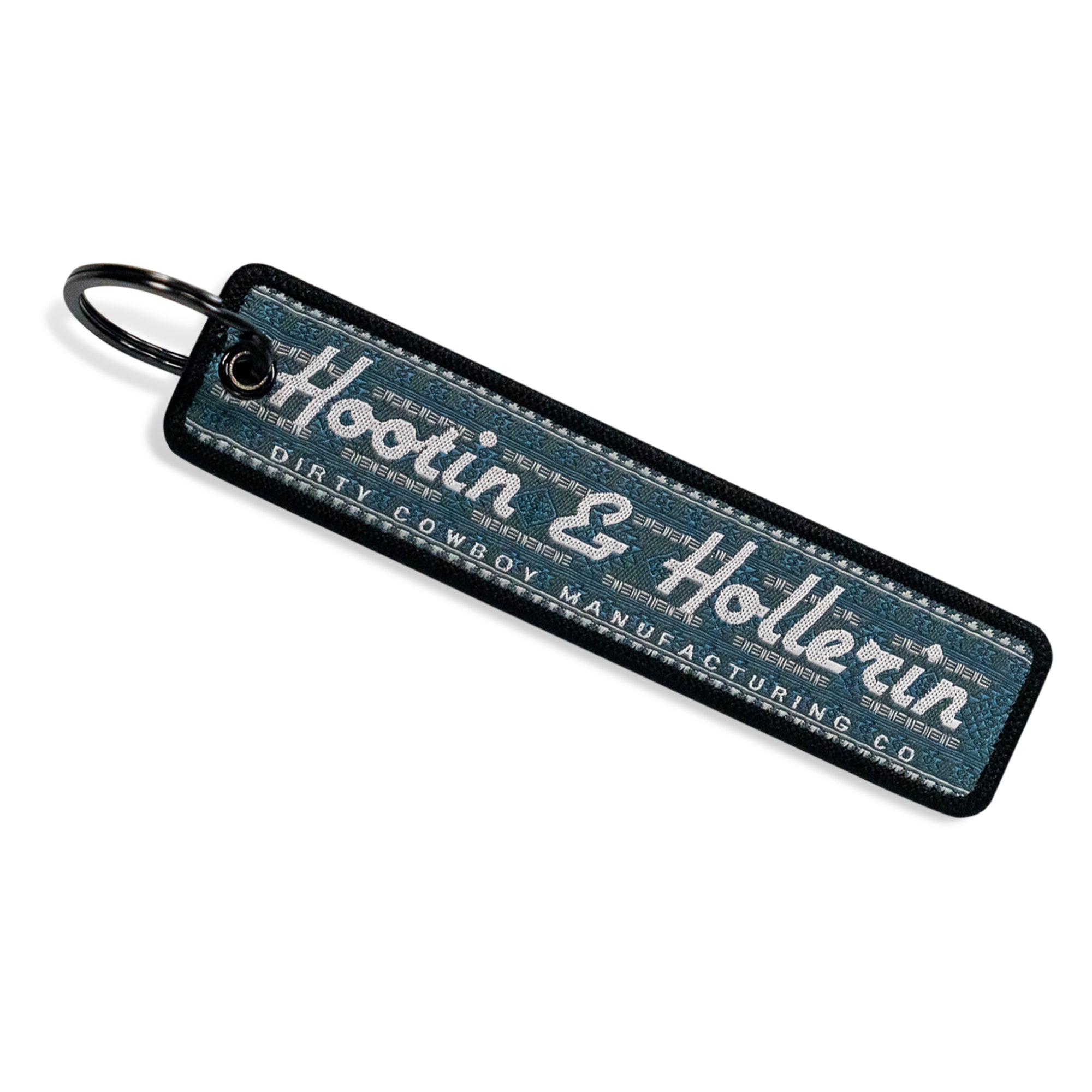 Hootin & Hollerin Flight Tag Keychain - DIRTY COWBOY MFG