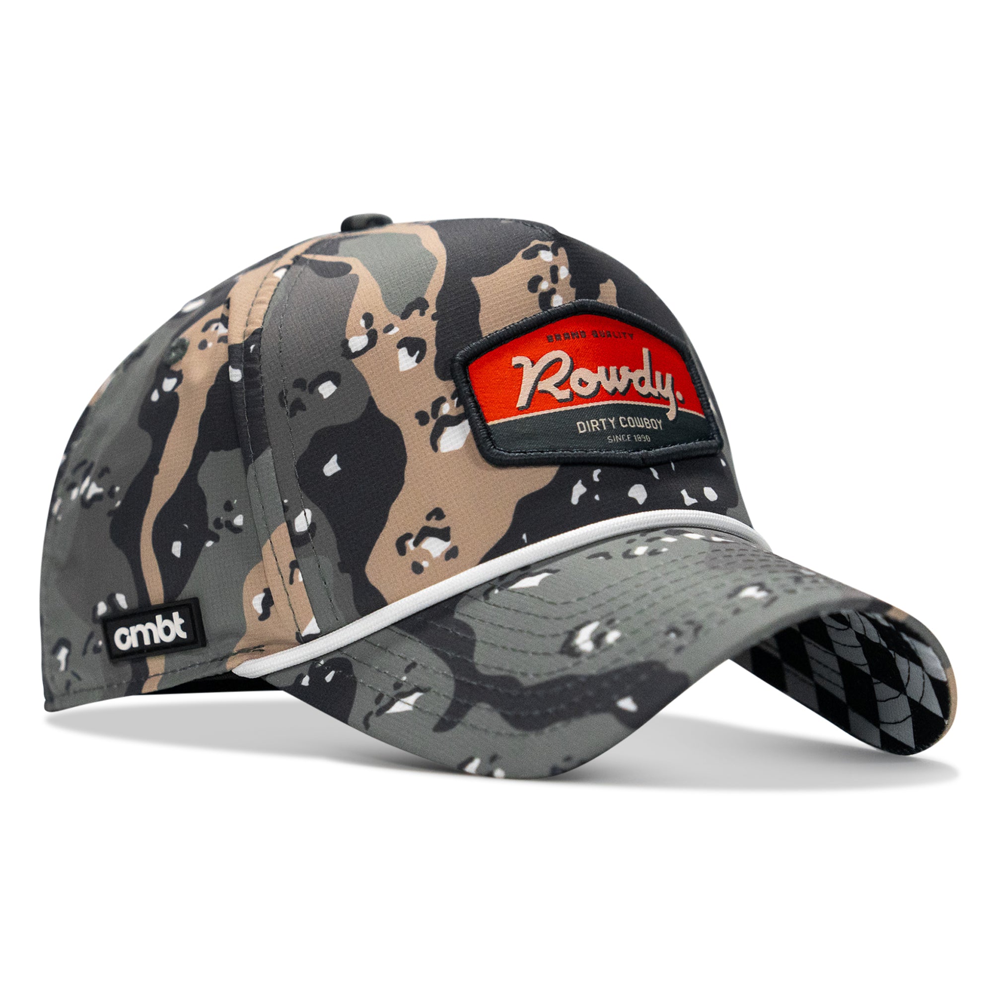 Rowdy Dirty Cowboy Patch Weekender Snapback - DIRTY COWBOY MFG