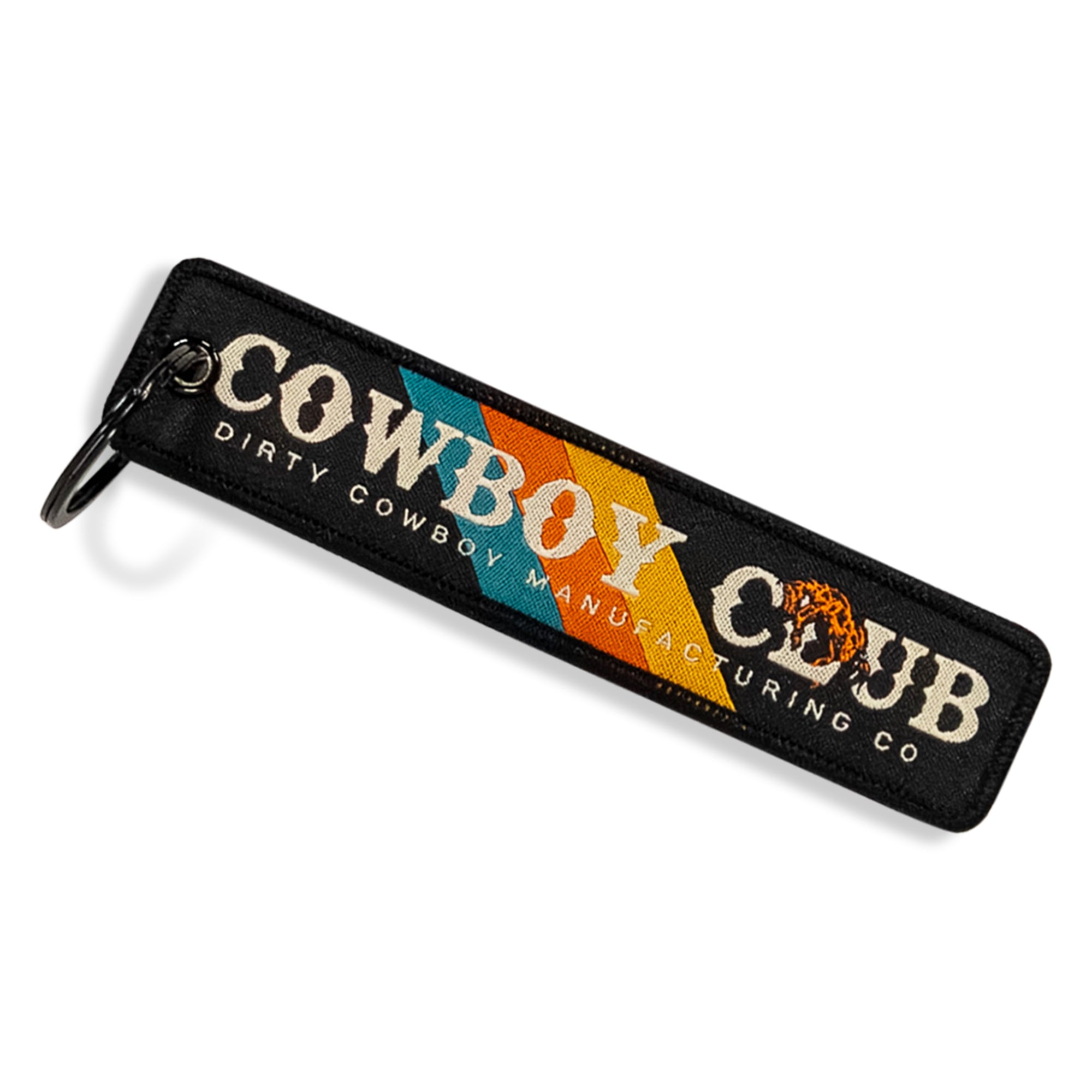 Cowboy Club Flight Tag Keychain - DIRTY COWBOY MFG