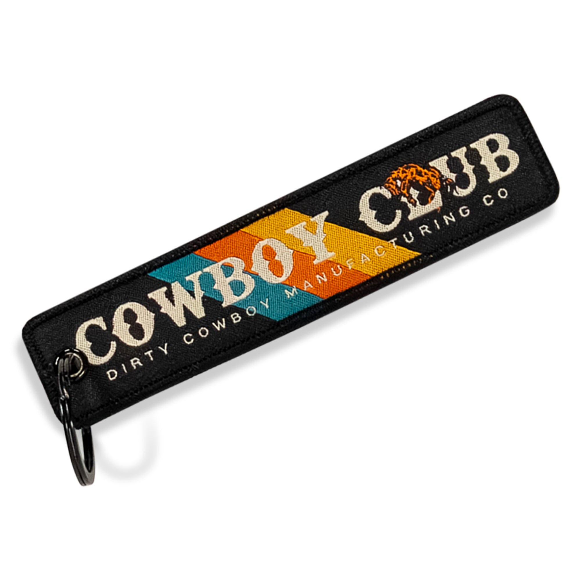 Cowboy Club Flight Tag Keychain - DIRTY COWBOY MFG
