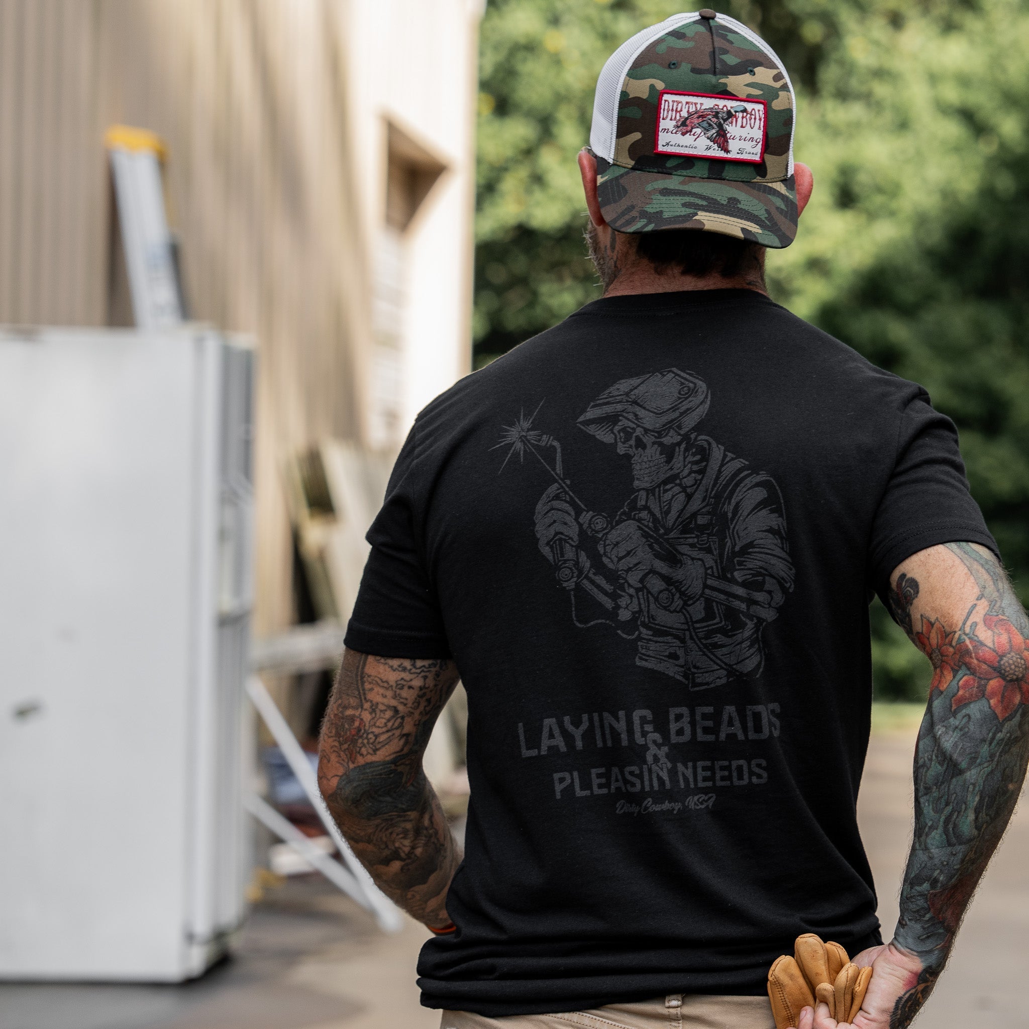 Worn In, Not Worn Out: Why Real Men Stick to Blue Collar Graphic Tees from Dirty Cowboy, USA