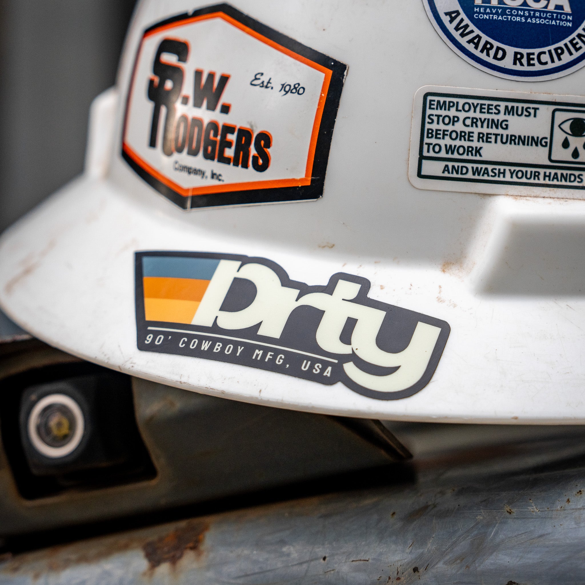 Original DRTY Branded Decal - DIRTY COWBOY MFG