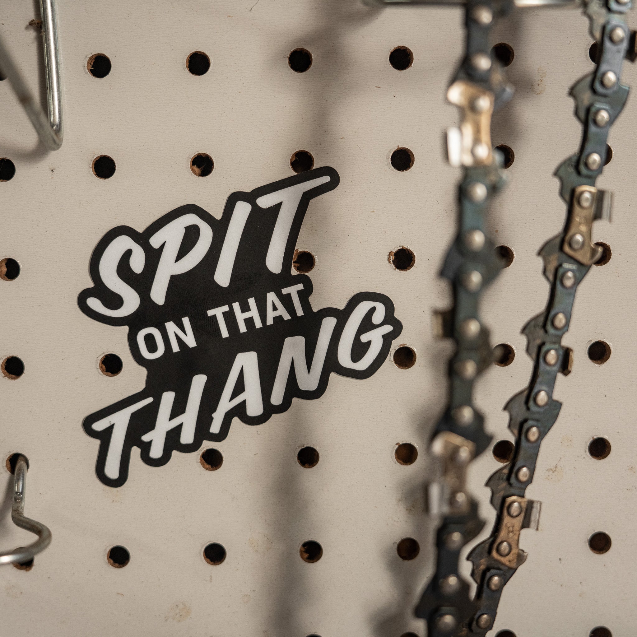 Spit On That Thang Decal Sticker