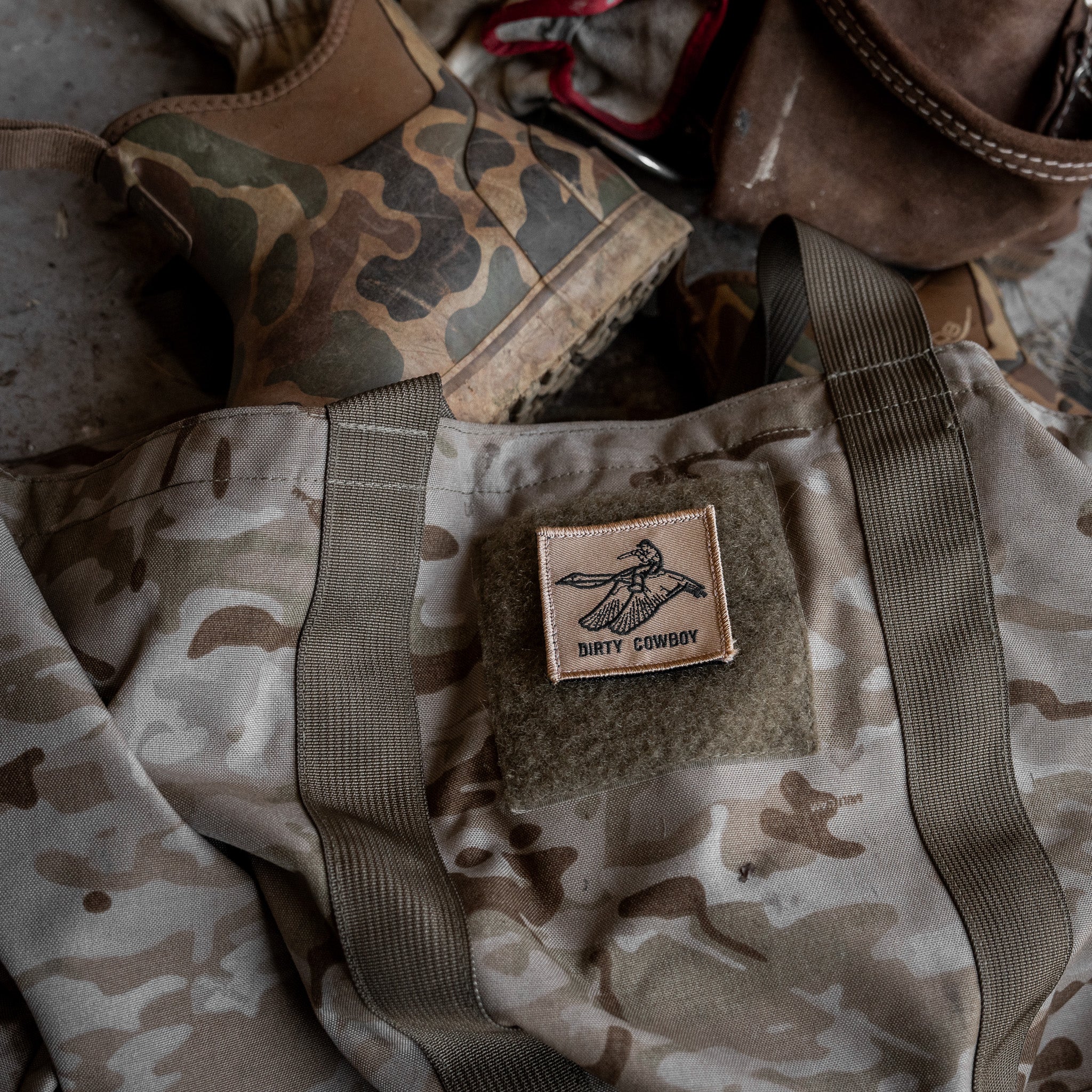 Dirty Cowboy Original Velcro Patch