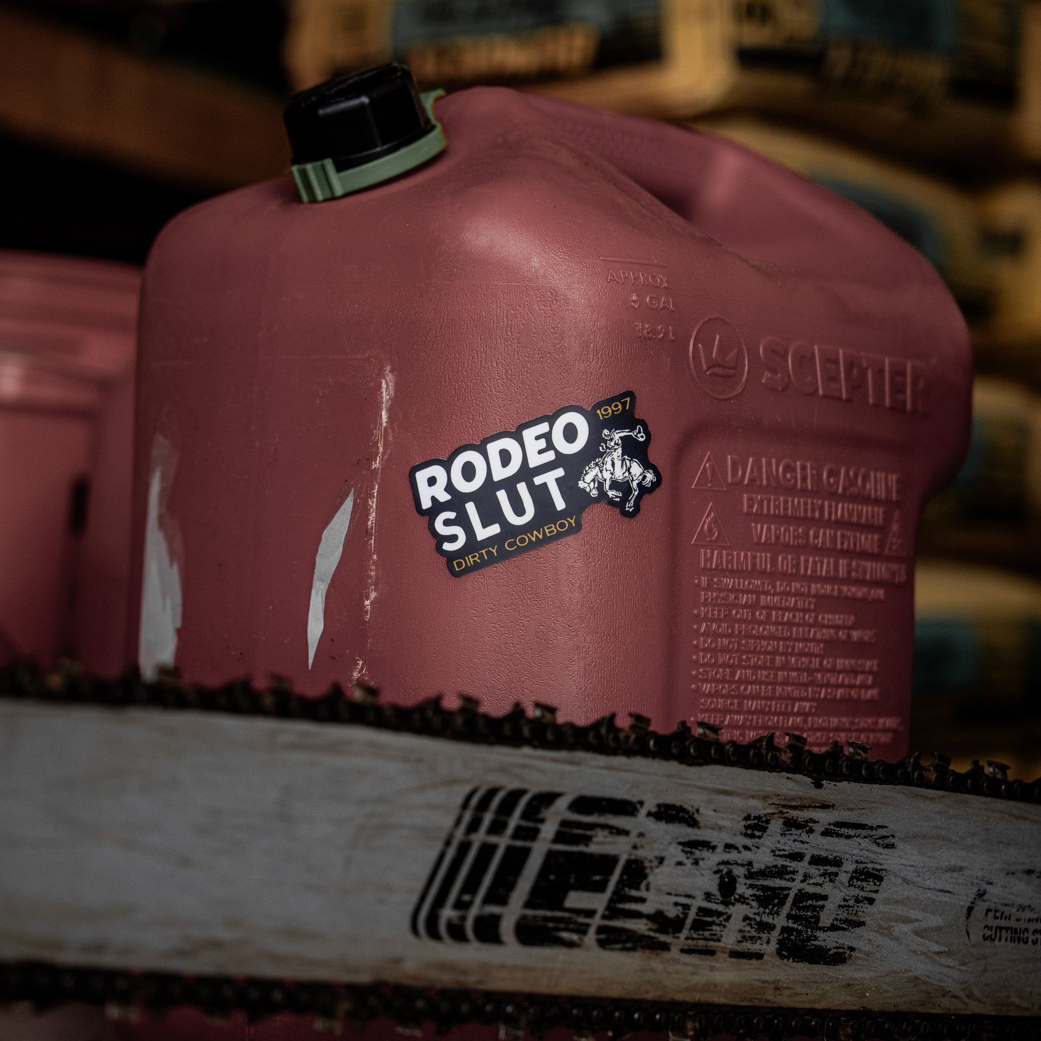Rodeo Slut Dirty Cowboy Decal