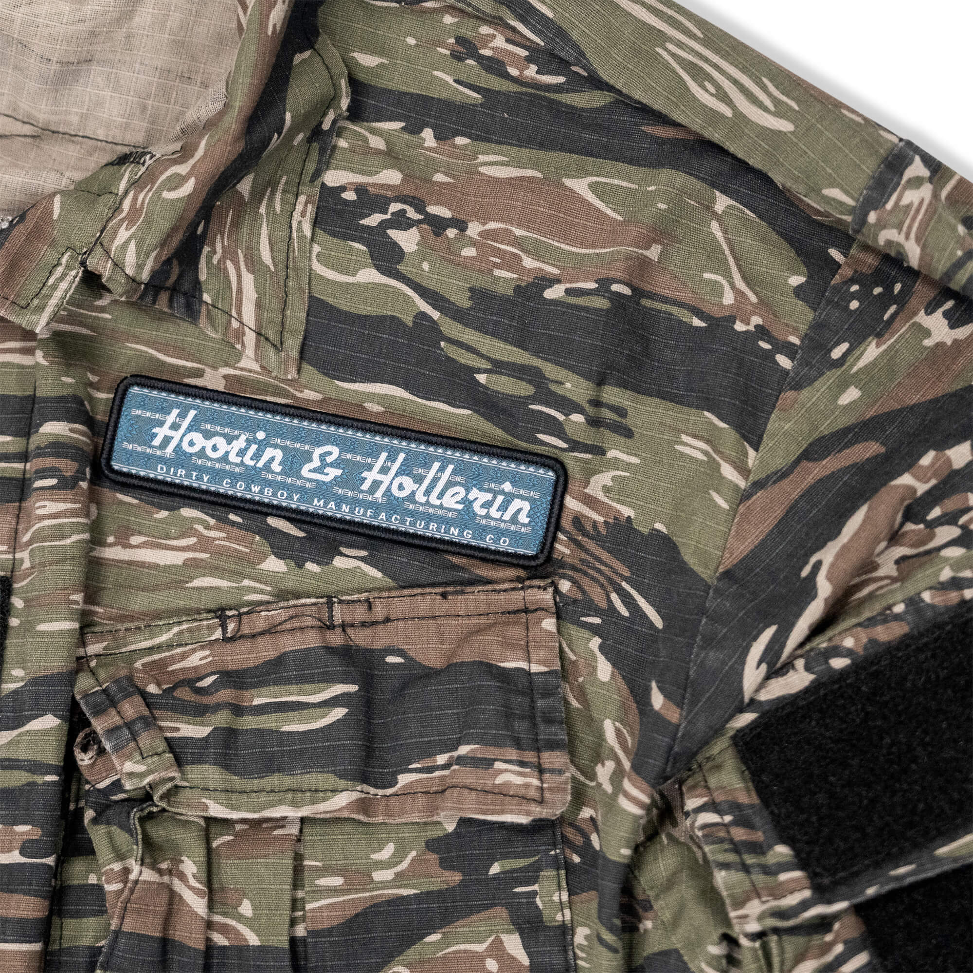 Hootin & Hollerin Velcro Patch - DIRTY COWBOY MFG