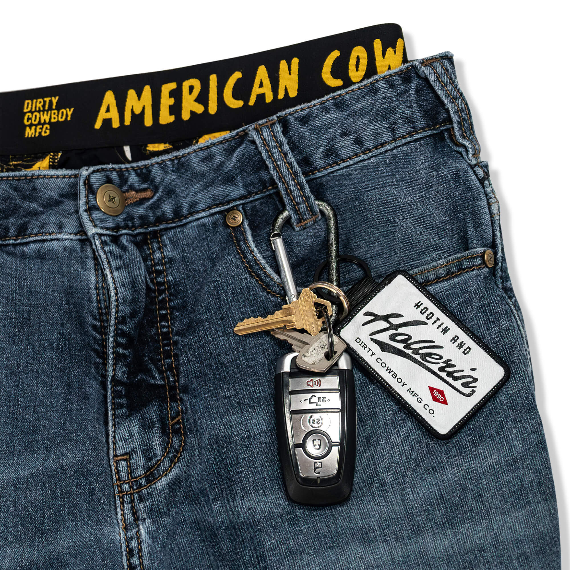 Flight Tag Keychain - DIRTY COWBOY MFG