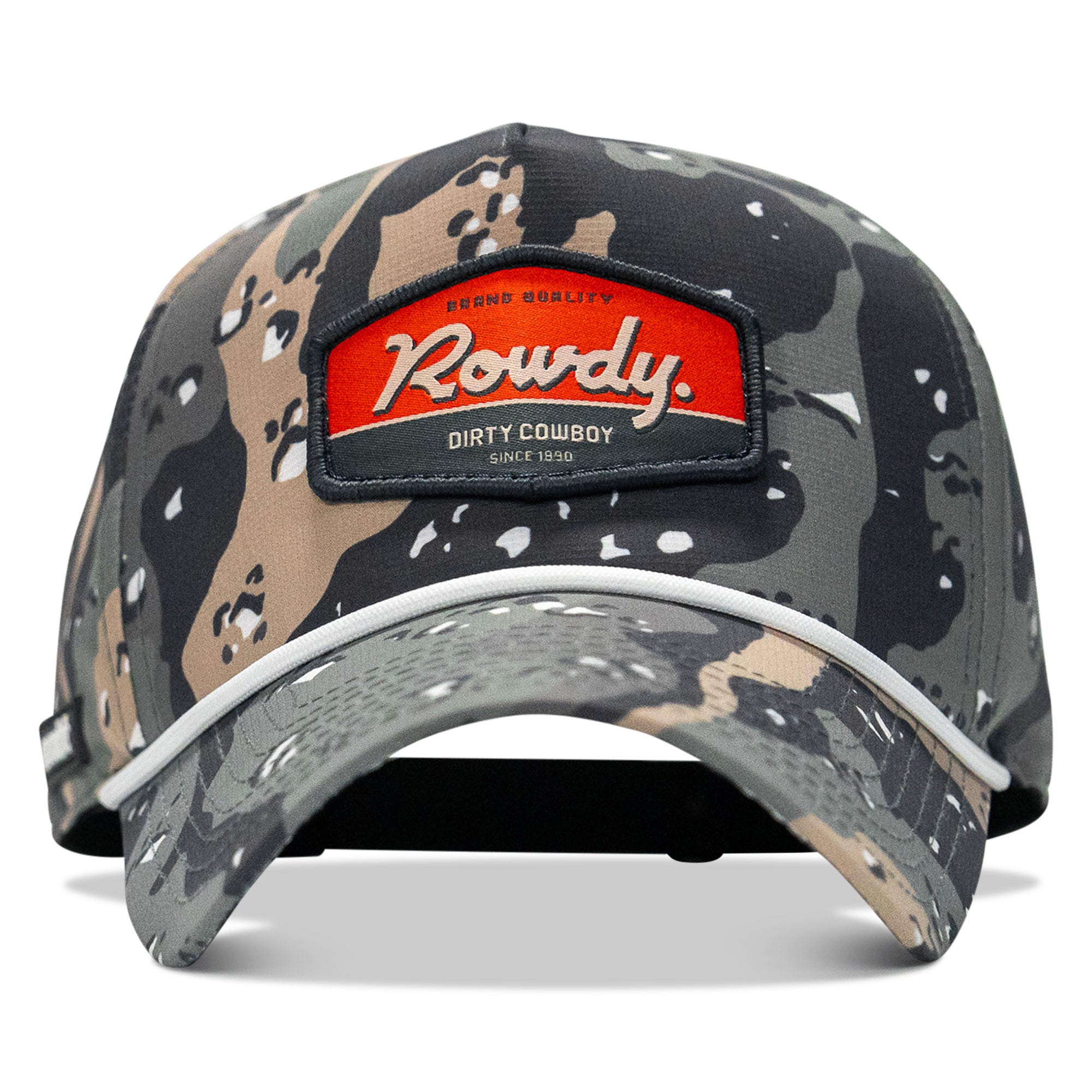 Rowdy Dirty Cowboy Patch Weekender Snapback - DIRTY COWBOY MFG